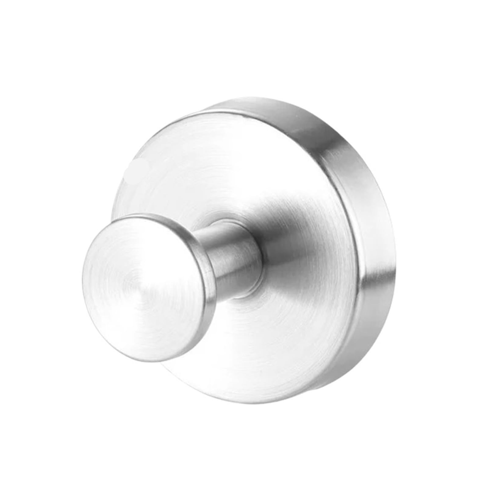 YUSUZH 8pcs Stainless Steel Waterproof Suction Cup Holiday Wreath Hook Bathroom Kitchen Clothes Strong Sturdy Reusable Wall Hanger for Bathroom & Kitchen(Silver)