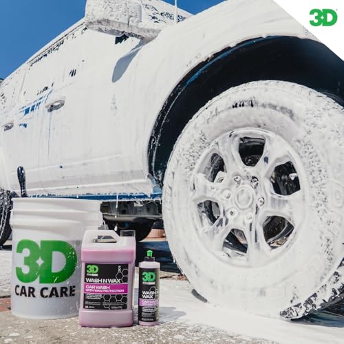3D Wash N Wax Car Wash Soap, 1 Gallon