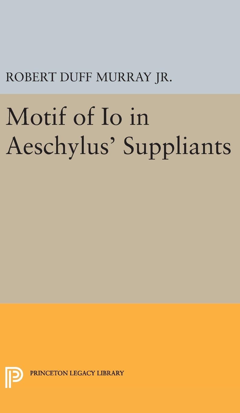 Motif of Io in Aeschylus' Suppliants