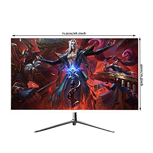 Image of 32-inch Direct Face Computer Monitor Full Hd Led LCD Monitor hdmi+dp+USB+Audio Interface IPS Ultra-Thin e Suitable for External Computers Mobile Phones External Monitor