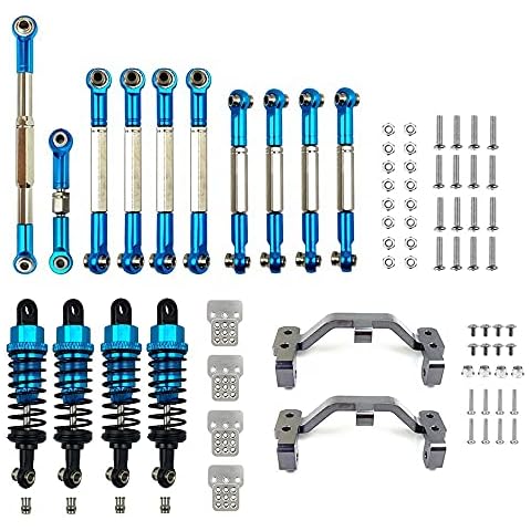 Nvanvmm Metal Steering Link Rod Pull Rod Mount Shock Absorbers Set Cover
