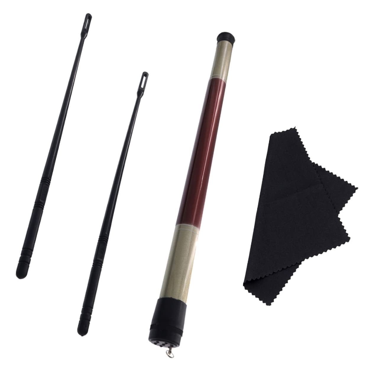 Totority Complete Flute Cleaning Kit Flute Cleaning Rod Stick Instrument Cleaner Accessory