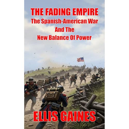 The Fading Empire: The Spanish-American War And The New Balance Of Power Audiolibro Por Ellis Gaines arte de portada