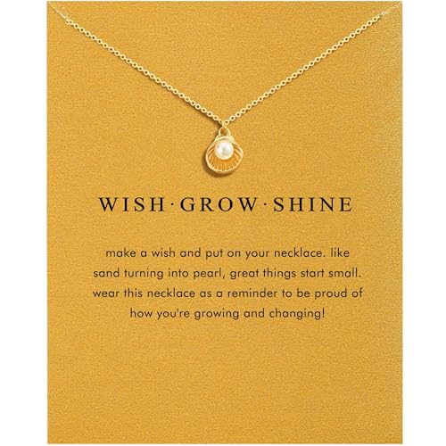 Collier pendentif plaqué or 14 carats avec breloque délicate pour femme