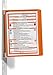 Produktbild Durable Sichttafelwandhalter (Vario Magnet Wall 5, mit 5 Sichttafeln A4) orange, 591409