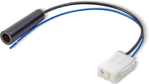 RED WOLF Adaptador de antena de radio de coche, conector DIN hembra para Tacoma 2013-2017, Subaru Outback 2014-2017, Lexus ES 2007 Reemplazar el