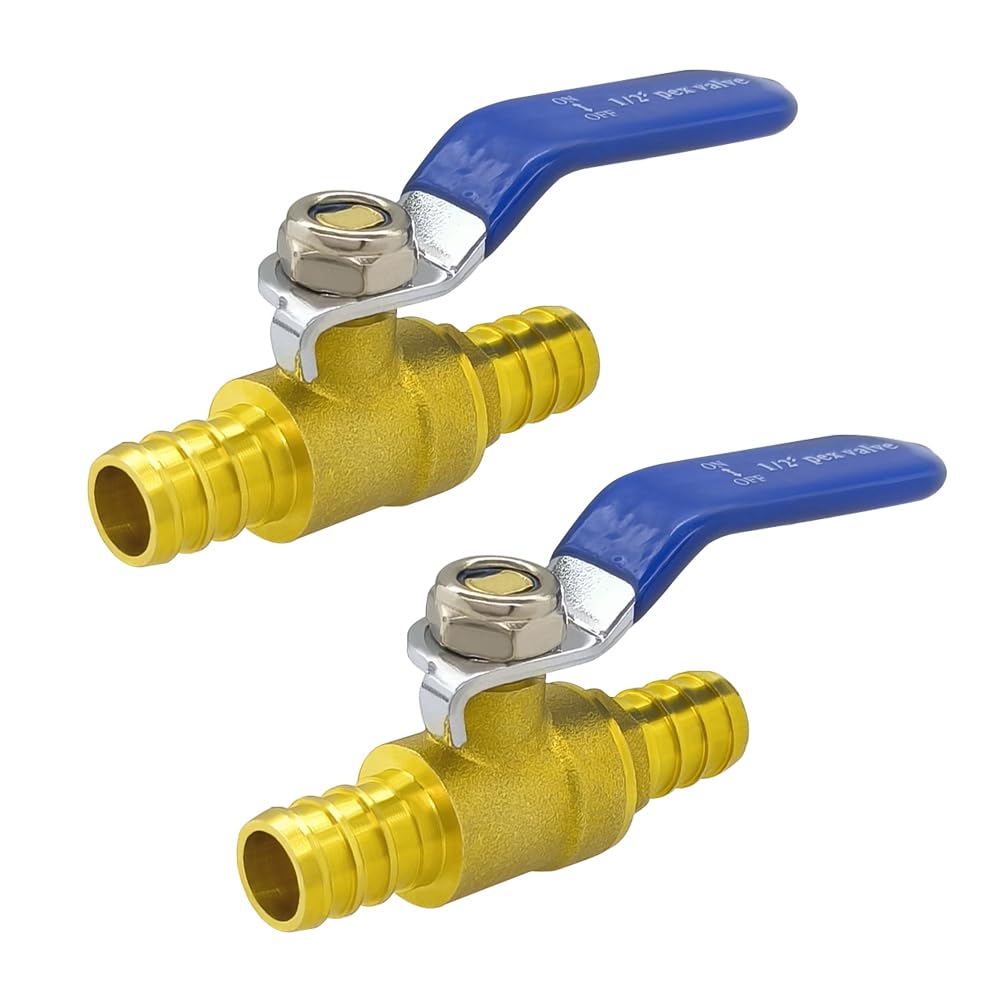 Valve à boisseau sphérique PEX en laiton 1/2 contre les fuites eau