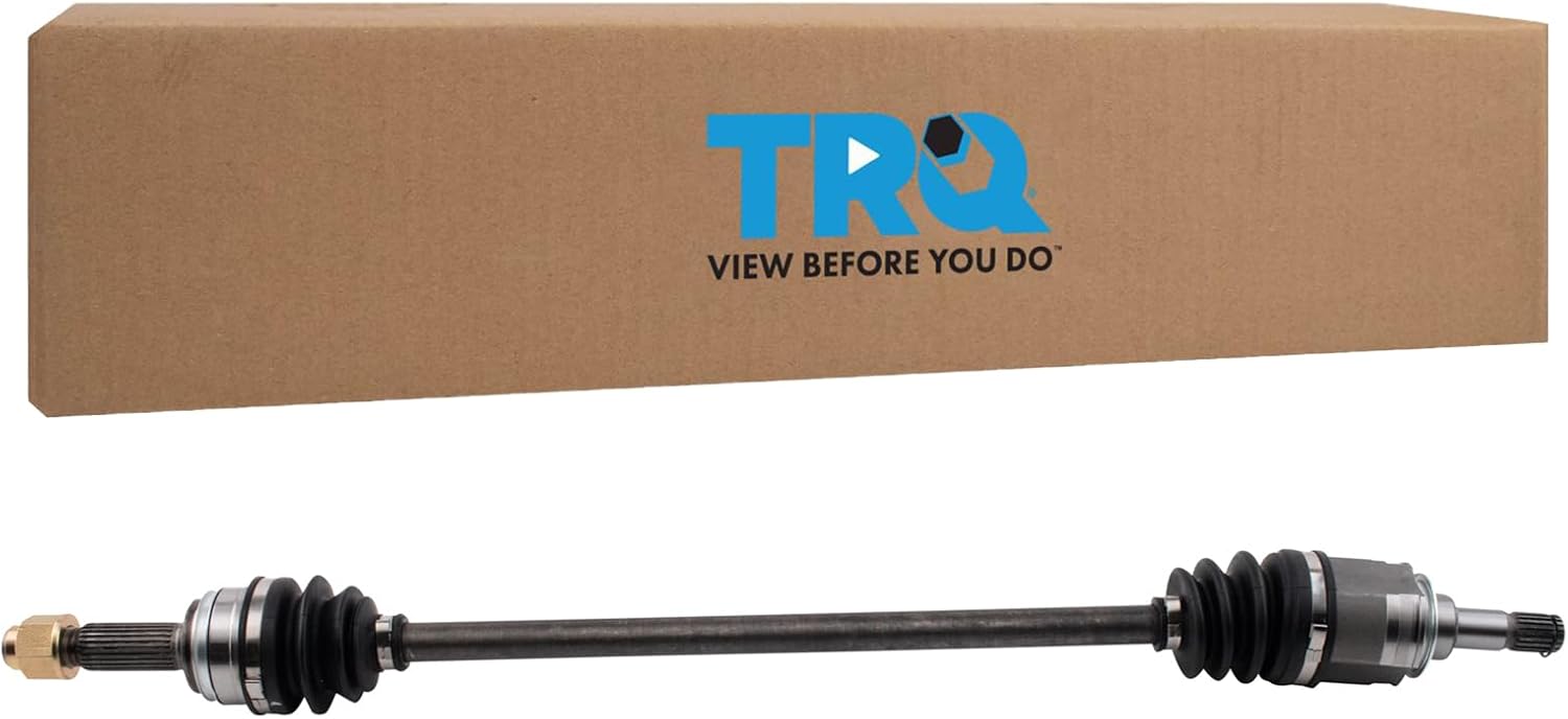 TRQ CV Axle Shaft Assembly Rear Compatible with 2015-2017 Lexus NX200t 2006-2017 Toyota RAV4