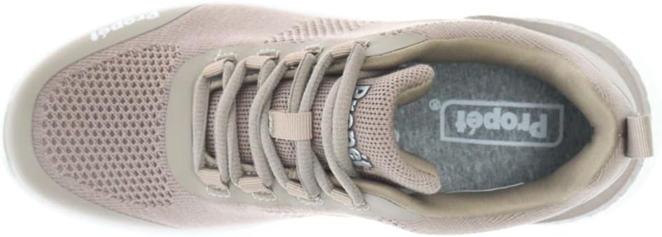 Propet Womens B10 Usher Lace Up Sneakers Shoes Casual - Black