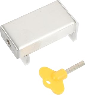 DOITOOL Window Limit Stopper Security Lock Window Child Safety Locks Sliding Window Lock Window Frame Lock Adjustable Door Office Sash Window Lock