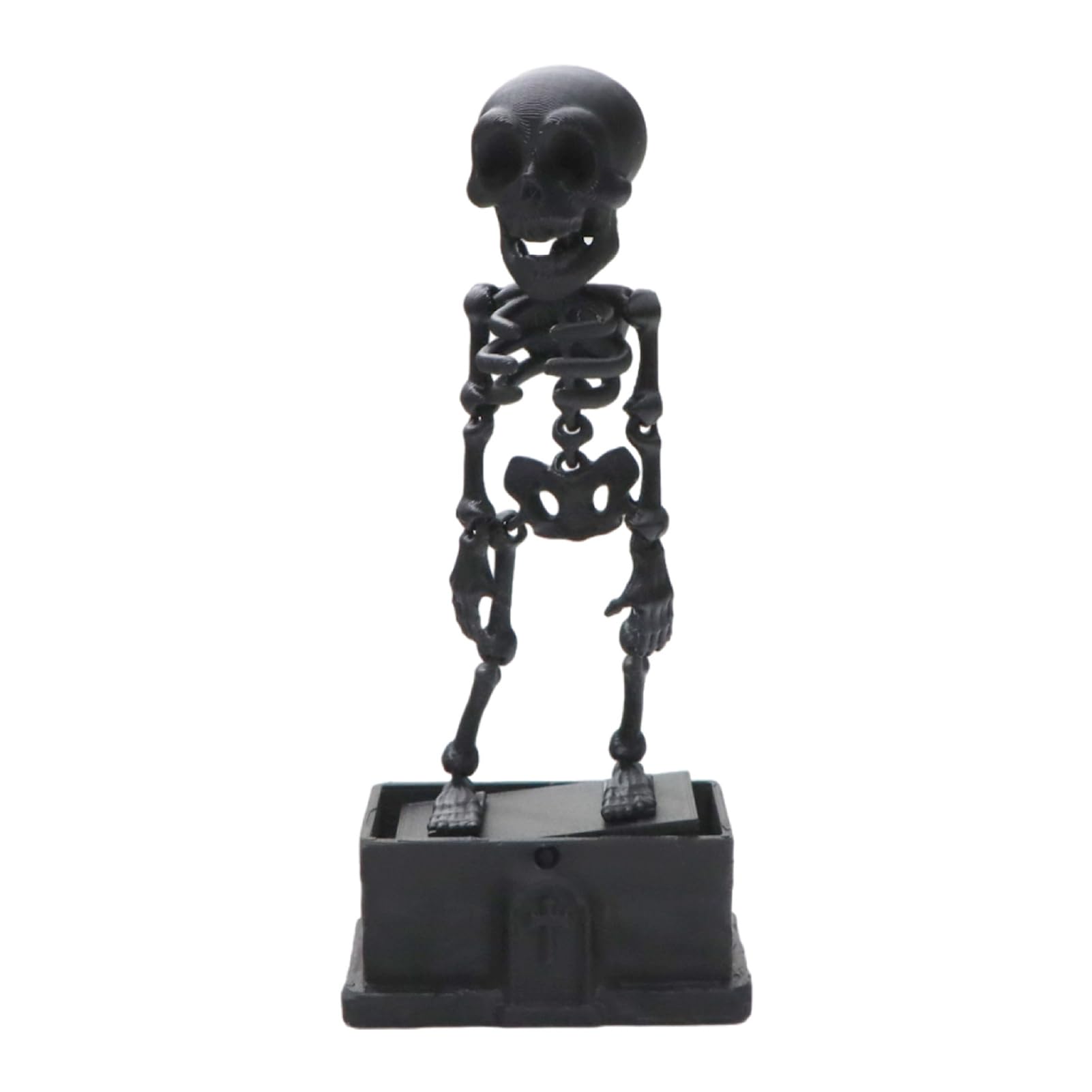 Dancing Skeleton Aquarium Bubbler, Air Driven Ornament for Fish Tank