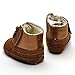 Baby Boys' Plush Boots Brown US 3