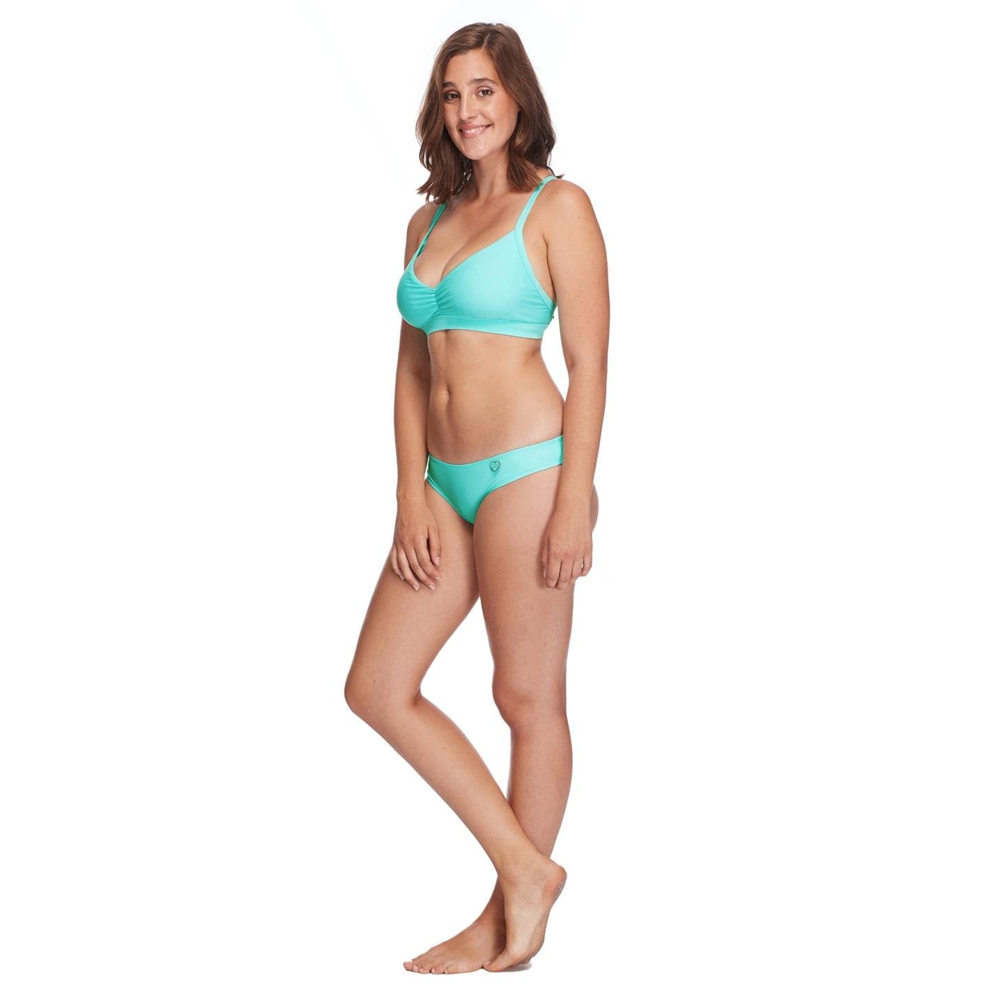 Body Glove Damski strój kąpielowy Smoothies Drew Solid D, Dd, E, F Cup Bikini Top Swimsuit bikini