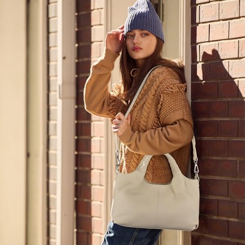 Image of Iswee Leather Satchel Women Purse and Handbag Crossbody Shoulder Bag Hobo