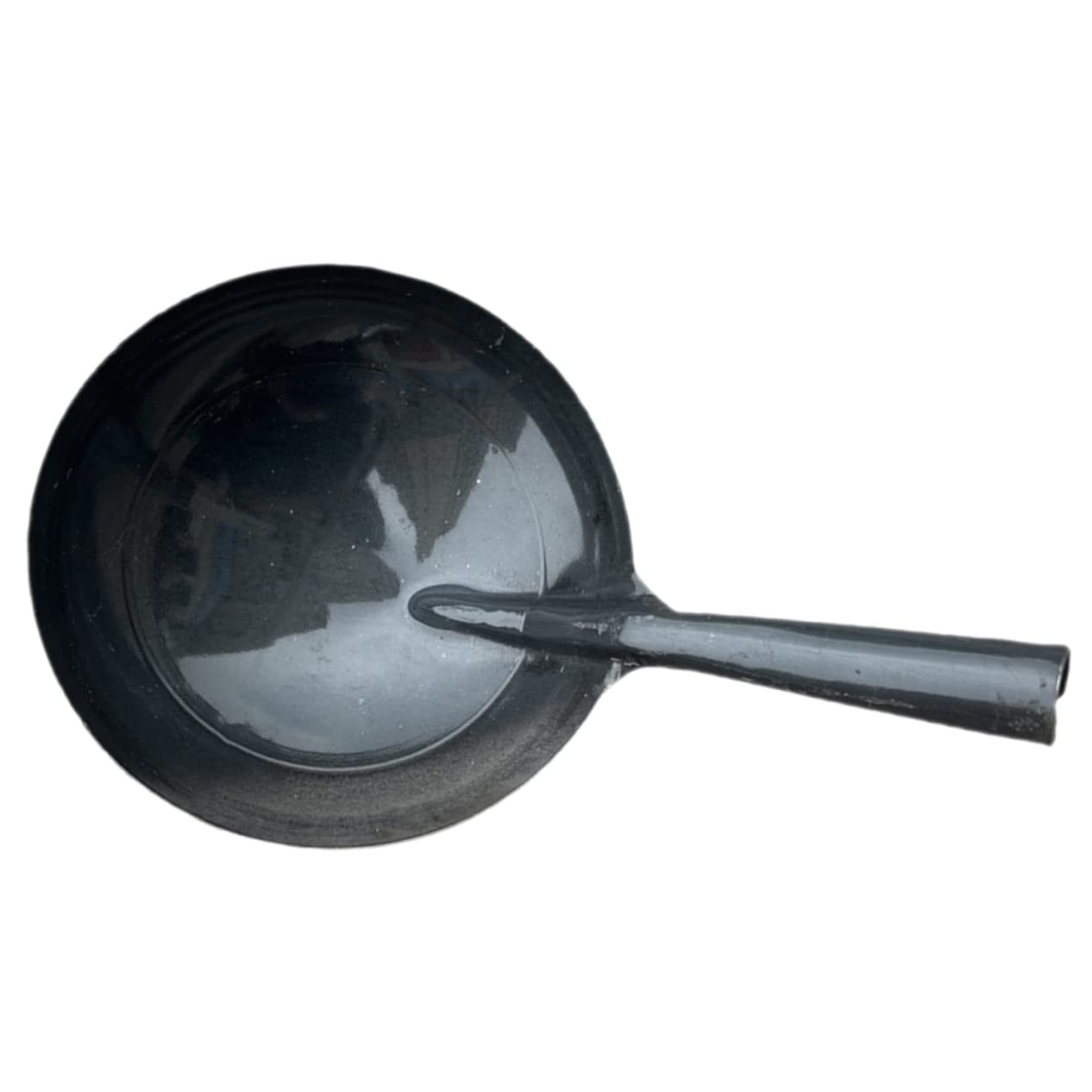 Louche à Eau en Fer Noir, Grosse Capacité, Réutilisable, Cuisine Jardin, Poignée, pour Arroser les Fleurs