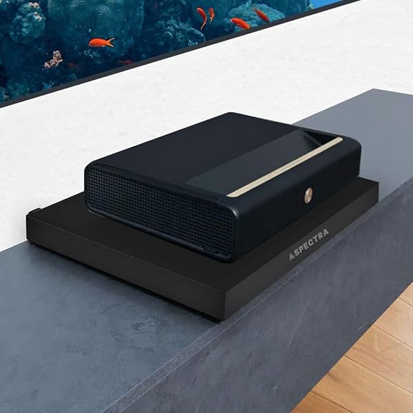 Spectra Projection Slider Tray for Ultra Short Throw Laser Projectors | Easy to Adjust UST Projector Sliding Tray For Optimal Image Size | Works With Any TV Cabinet | Black Matte Finish by Spectra Projection - Used condition - Image 6