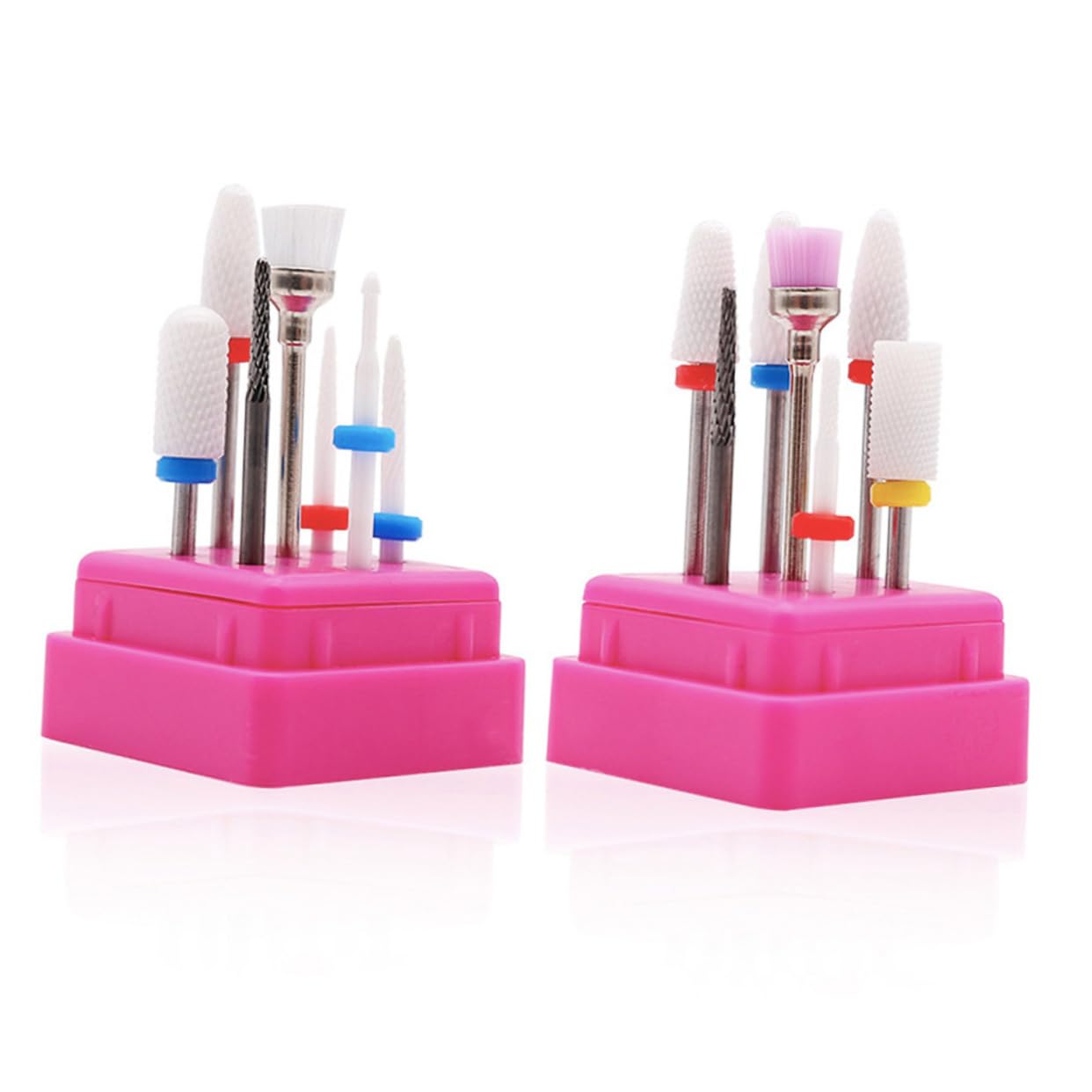 Beaupretty Ensemble De 3 Ensembles De 7 Embouts Électriques Pour Machine À Pièce À Main Embout De Sécurité Pour Cuticules Pour Manucure