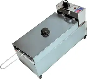 Fritadeira Elétrica Industrial de Cuba 3L com Tampa (220, Volts)