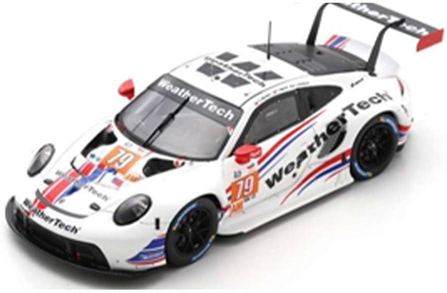 Amazon.com: SPARKY - POR 911 RSR-19 - Le Mans 2022-1/64 : Arts