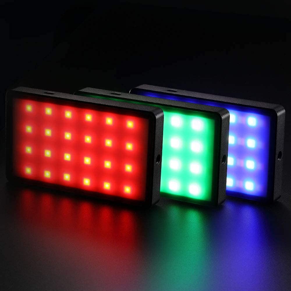 VILTROX Weeylite RB08P RVB LED Vidéo Lumière Réglable Bi-Couleur 2500K ~ 8500K Caméra Éclairage pour DSLR Studio Photographie