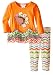 Bonnie Jean Little Girls' Gingerbread Turkey Playwear Set
