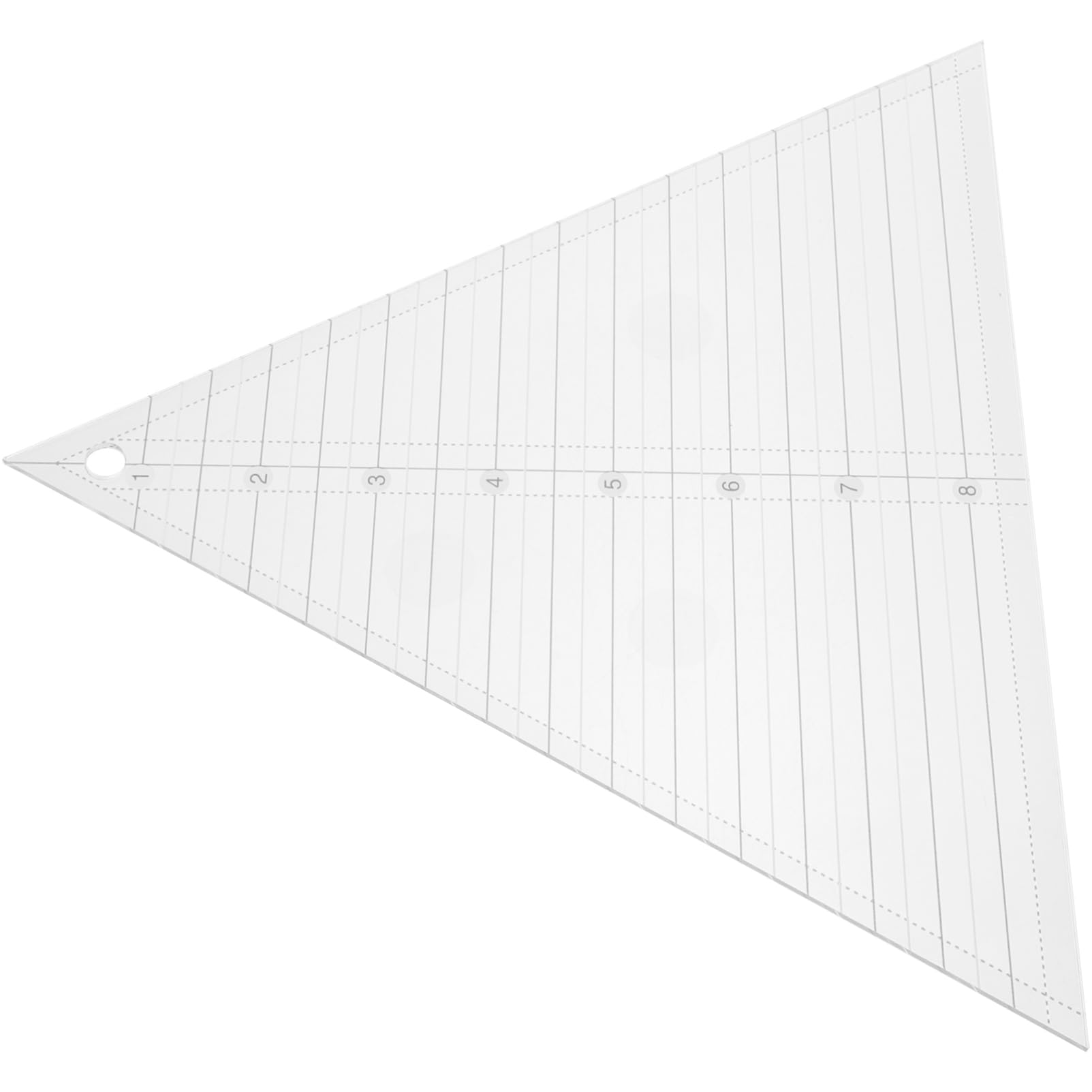ARTIBETTER 3 Stück Quiltlineal-Vorlage klein Stoff Quilter geformt Quiltlineal und Schablonen für Nähvorlagen Patchwork-Quiltlineal Lineal zur Musterherstellung Quilt -Herrscher greift Acryl