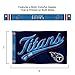 WinCraft Tennessee Titans Script Logo Premium Flag