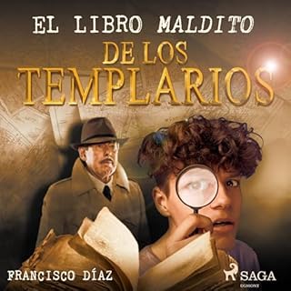 El libro Maldito de los Templarios Audiolibro Por Francisco D&iacute;az Valladares arte de portada