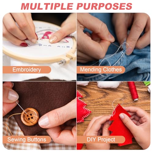 Kit de Hilos para Costura 96 Piezas, 48 Colores miniatura 5