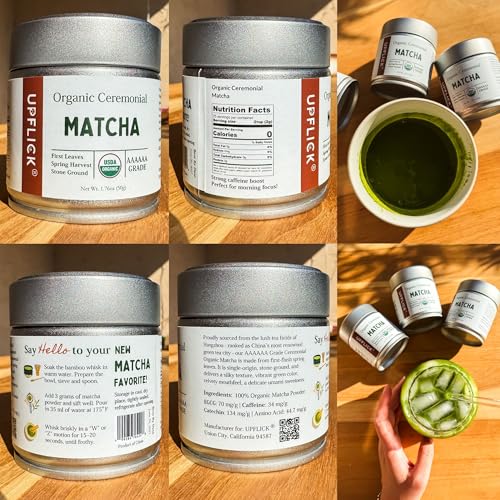 Té Matcha Orgánico Ceremonial en Polvo 1.76 onzas miniatura 4