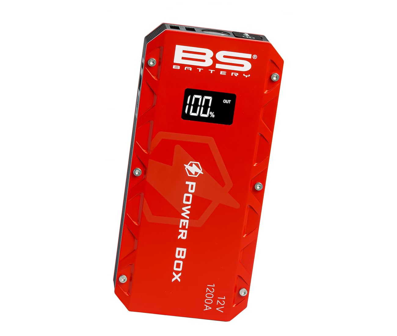Compatible avec/Remplacement pour Booster de batterie BS BATTERY Power Box PB-02 avec chargeur USB / 700559