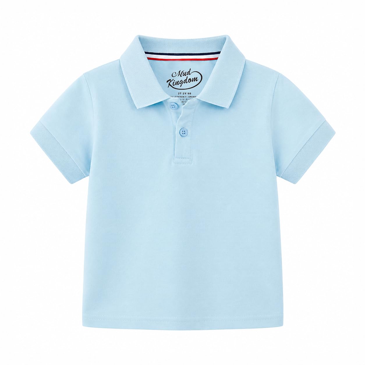 Mud Kingdom Boys Polo Shirt Short Sleeve School Uniform Pique Polo Summer