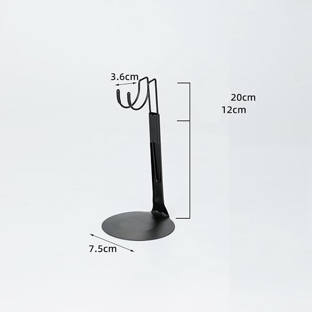 Foto 6 de 8 de DXEHSEUY Soporte de exhibición de figuras de acción a escala 1:6, accesorios para muñecas modelo a escala 1/6