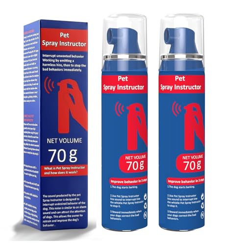 Gutes Leben Dog Instructor Spray, 70ml Spray Corrector Dog Trainer, Safe Humane & Effective Stop...