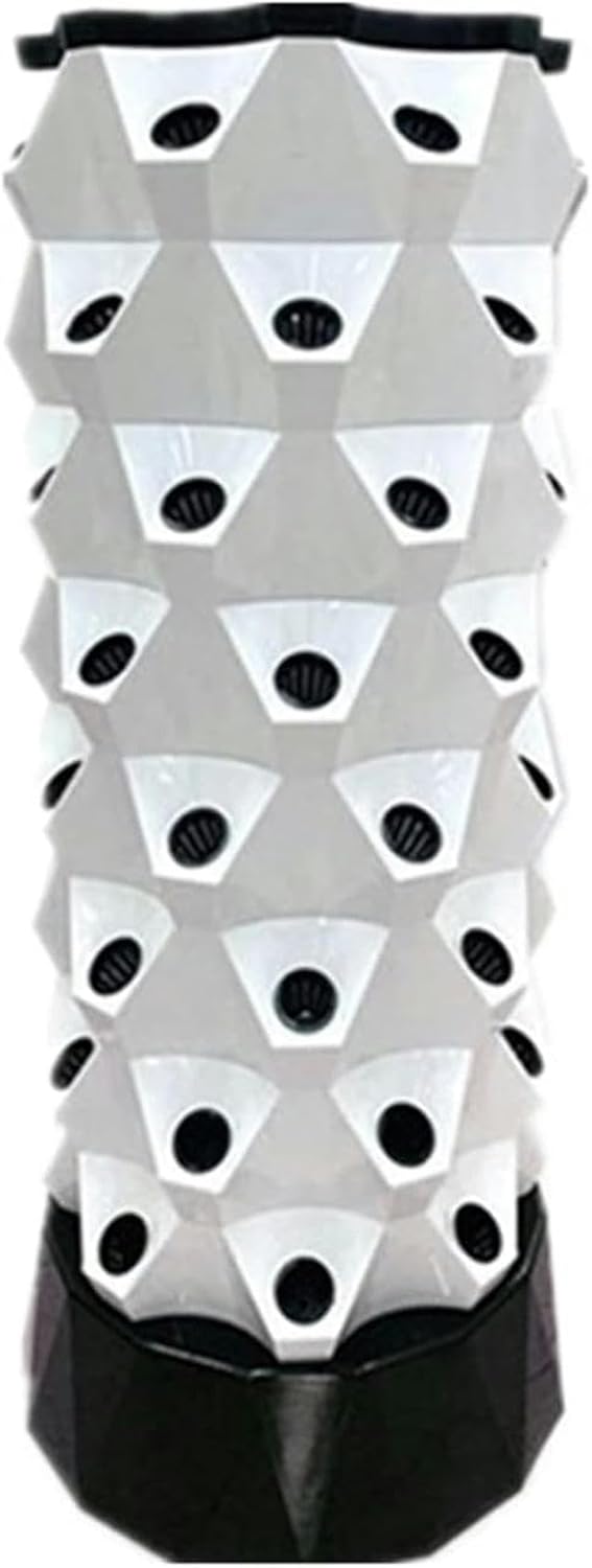 Hydroponics Growing System Indoor Greenhouse Pineapple Tower Hydroponics Vertical Garden Grow Kits Aeroponics 8 Layers Planting Herb Vegetables Fruits Indoor Garden