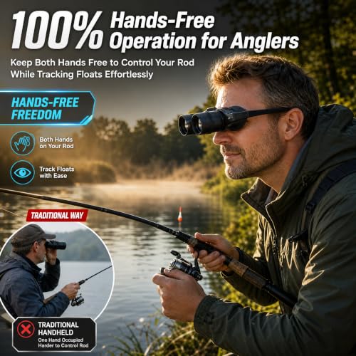 Gafas Binoculares para Pesca con Filtros y Enfoque Ajustable miniatura 5