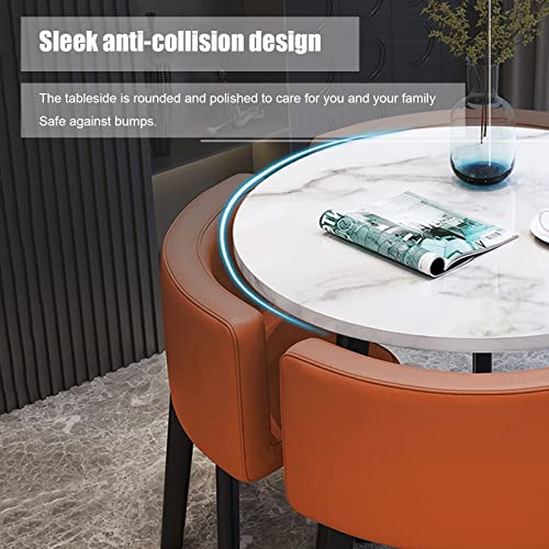 Office Reception Table,Coffee Table And Chair Set, Space-Saving Reception Table And Chair Combination,Sales Office Shops Meetings 80Cm Small Round Tables Office Conference Tables ( Color : Green ) #TOP2