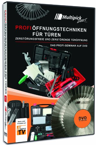 Preisvergleich Produktbild Profi Öffnungstechniken für Türen - zerstörungsfreie und zerstörende Türöffnung