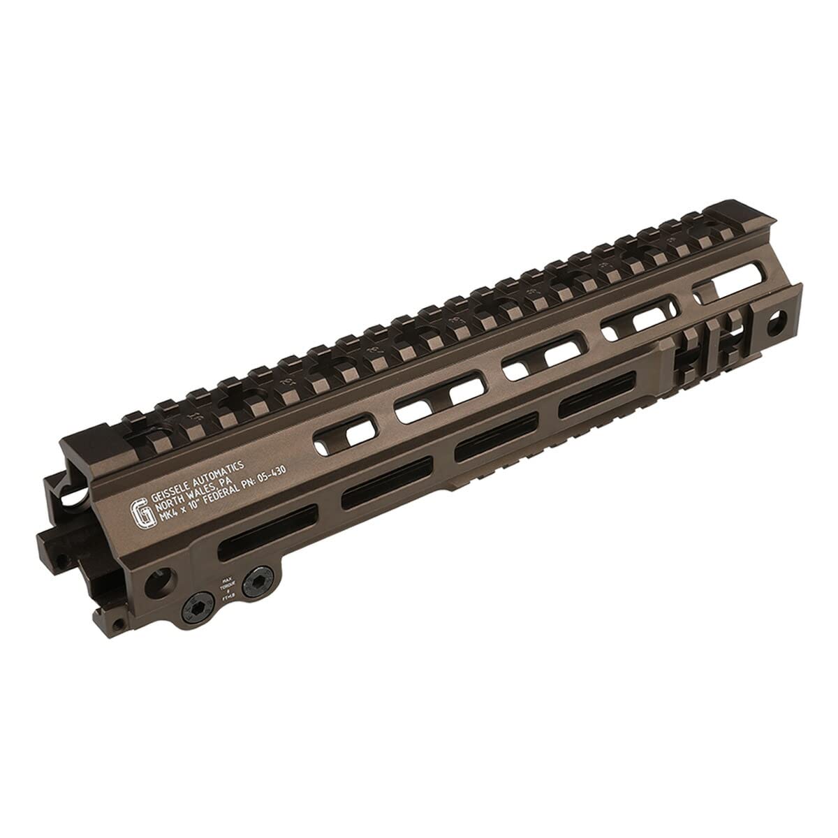 Amazon | Zparts Geissele MK4タイプ 10inchハンドガード Federal刻印