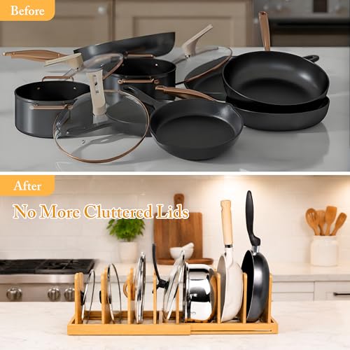 MinBoo-Bamboo-Expandable-Pot-Lid-Organizer-Pot-and-Pan-Organizer-Drawer-Organizer-for-Pot-Lids-Adjustable-10-U-Shaped-Dividers-for-Kitchen-Cabinet-Organizers-and-Storage-Bamboo-1