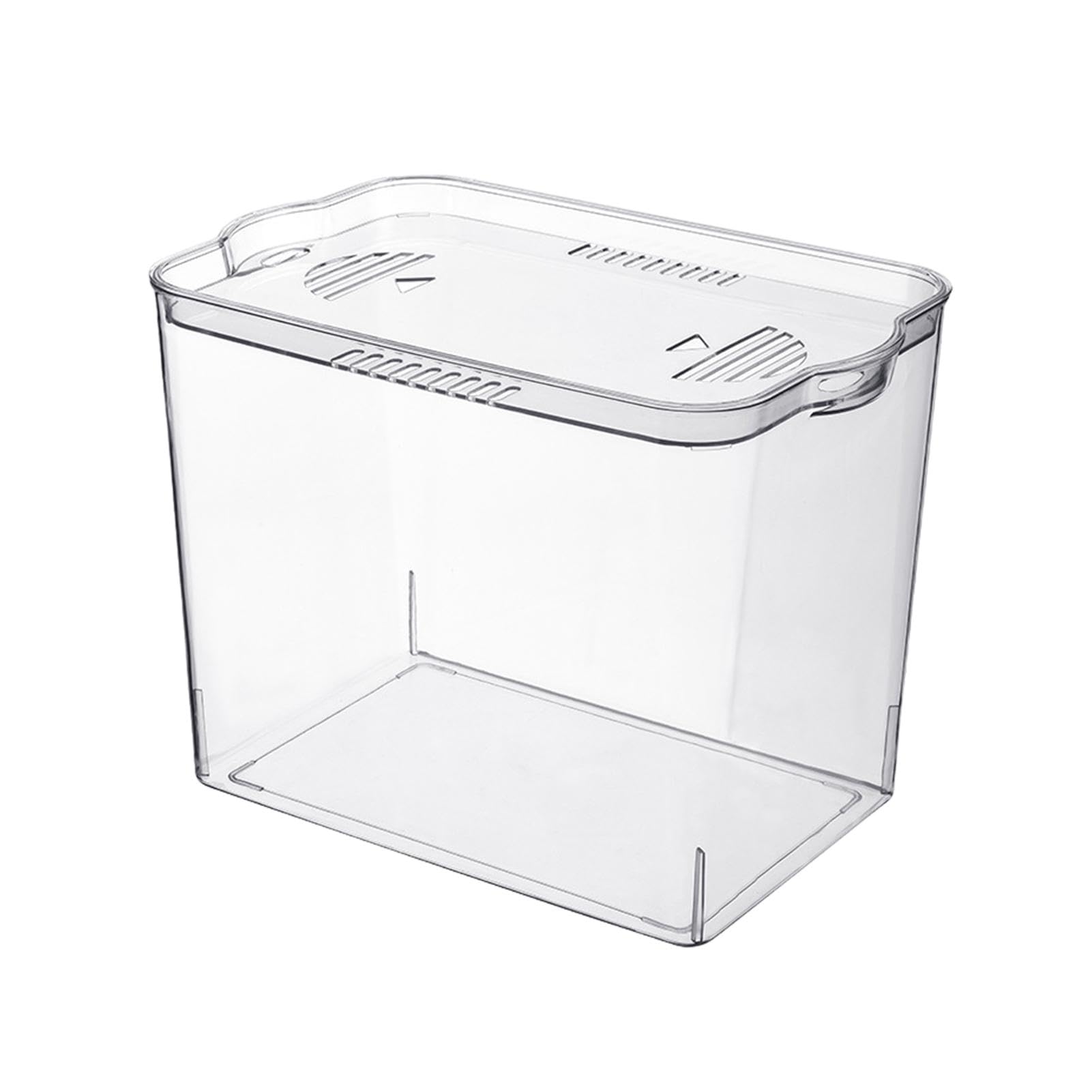 Aquarium für Anfänger, kleines Aquarium | Kleines Aquarium, stapelbar, transparent, kleine Fischschale für temporären Raum, Schildkrötentank, Büro-Aquarium für kleine Fische, , Cr | transparent, kleine Fischschale für temporären Raum, Schildkrötentank, Bü