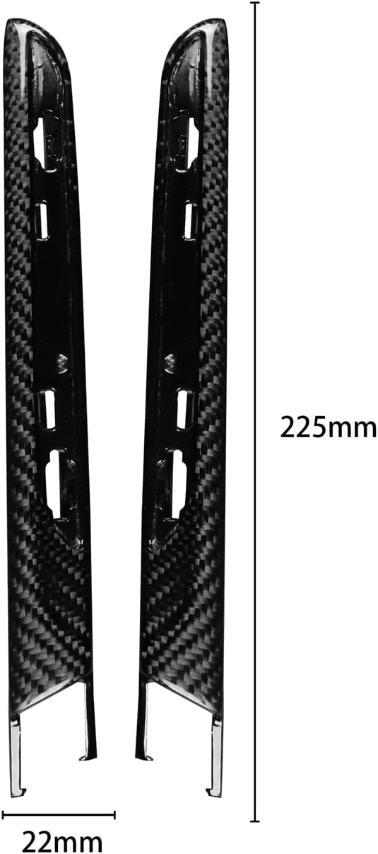 Carbon Fiber Side Air Vent Cover Trim Fender For BMW M3 M4 F80 F82 F83 2014-2020