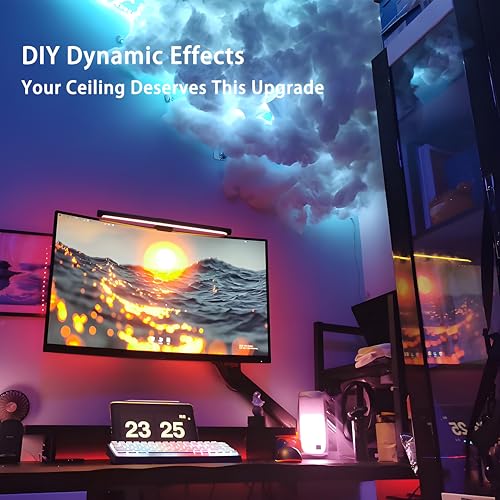 Kit de Luz de Nube Tormenta DIY con Tira LED 16.4ft RGB miniatura 6