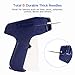 Sarissa Price Tag Gun Retail Hang Tagging Gun Clothes Lable Tagger Attacher with 6 Extra Steel Needles and 2054pcs Barbs Fasteners, Blue