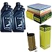 Produktbild Filter Set Inspektionspaket 6 Liter Motoröl Original Longlife 04 Twin Power Turbo 5W30 MANN-FILTER Luftfilter Ölfilter