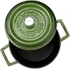 Lava Metal Casting Round Cookware, 20cm, Green