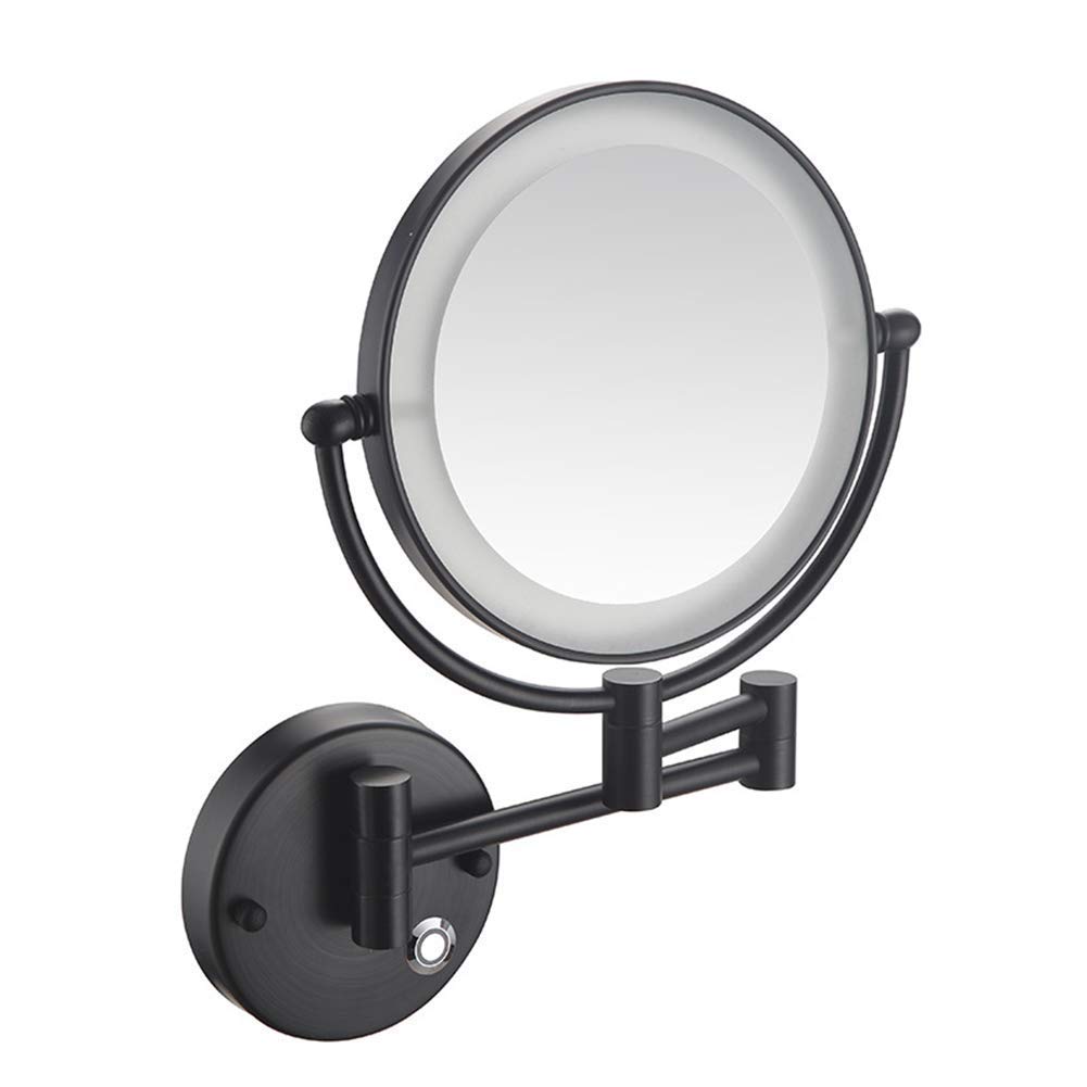 Miroir de maquillage mural pliable : fini le manque de visibilité en salle de bain