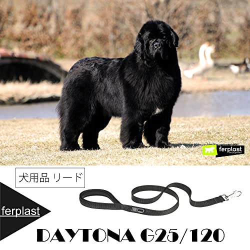 Ferplast DAYTONA G Extra-Resistant Dog Lead, Soft Padded Handle, Practical Hygienic Bag Holder, Anti-Abrasion, Italian Design - Image 2