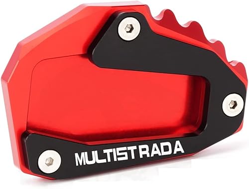 Miniatura 4 de EMLEVO Soporte para Ducati Multistrada V4 V4S Sport 1200 1200S Soporte de pie de motocicleta soporte lateral almohadilla de extensión de pie CNC