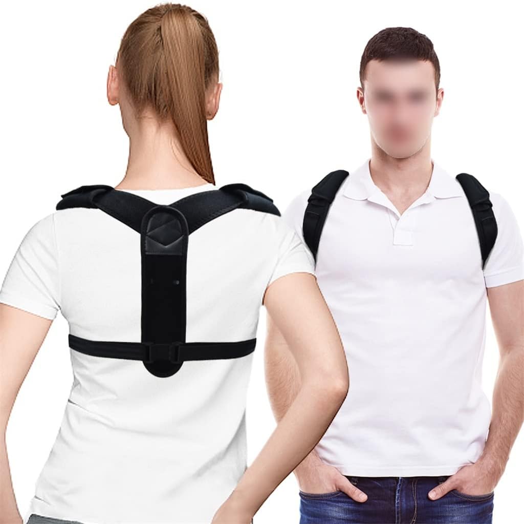 Posture Corrector Adjustable Spine Back Shoulder Lumbar Brace Support Belt Correction Prevent Slouching